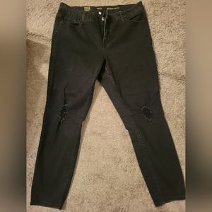 True Craft black stretchy jeans